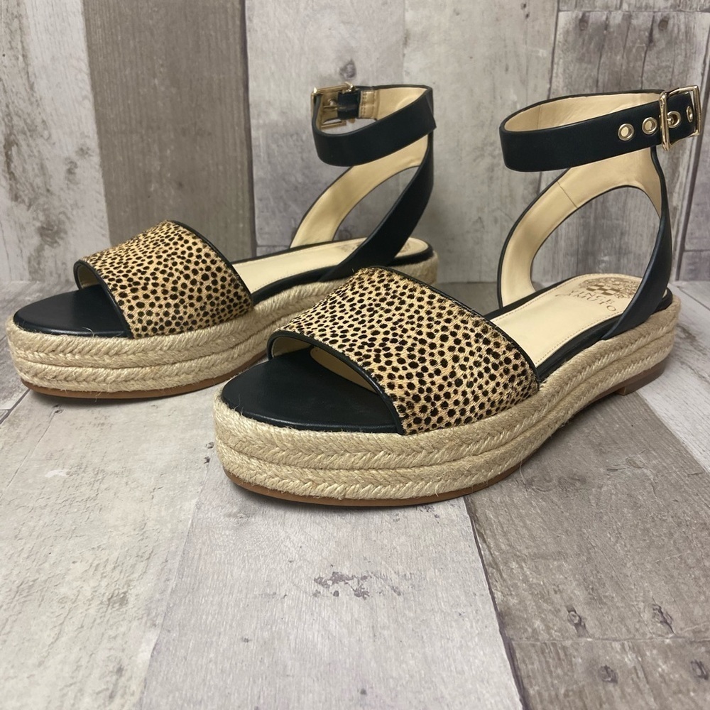 Vince Camuto Kathalia Ankle Strap Sandals Size 8.5 - Picture 11 of 16